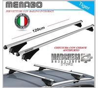 BARRE PORTATUTTO TIGER XL HYUNDAI SANTA FE III 2012->2018 CON RAILS INTEGRATI
