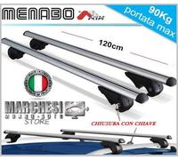 BARRE PORTATUTTO DACIA SANDERO STEPWAY DAL 2009 AL 2020 CON RAILS APERTI