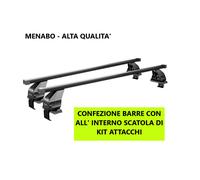 BARRE PORTATUTTO PORTAPACCHI TETTO LISCIO MERCEDES CLASS C (W206) 5P 2021 IN POI