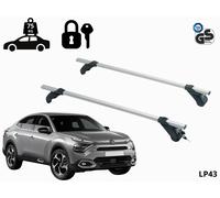 BARRE PORTATUTTO PORTAPACCHI TETTO PER CITROEN C4 X 2022- ALLUMINIO LA PREALPINA