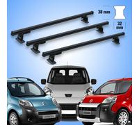 GEV 9403 BARRE PORTATUTTO PROFESSIONALI PER FIAT FIORINO QUBO NEMO BIPPER