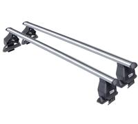 Barre portatutto Tema in alluminio compatibile con FIAT Panda III (319) (Fixed Point) 5 porte anno dal 15 in poi con tetto liscio