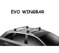 Barre portatutto THULE WingBar EDGE Nero Opel MOKKA X 2016 profili integrati
