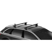 Barre portatutto THULE EVO WingBar nero Audi A4 Avant '16 -> profili integrati