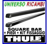 BARRE PORTATUTTO THULE SQUARE BAR KIT X MERCEDES Viano Marco Polo 5-p 03> con
