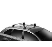 Barre portatutto THULE WingBar EVO Grigio per Subaru Impreza IV '12 - '16 punti