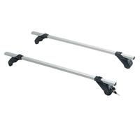 BARRE PORTATUTTO TRASVERSALI LA PREALPINA LP 43 124 cm CON CHIAVE MAX 75 KG