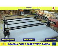 Barre Portatutto Vecchia Panda Classic Gabbia Portabagagli Pacchi tetto auto