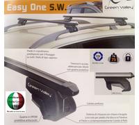 BARRE PORTATUTTO X CORRIMANO ALTO-APERTO EASY ONE LAND ROVER FREELANDER 120cm