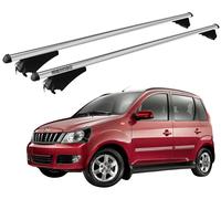 BARRE PORTATUTTO XL PER MAHINDRA QUANTO 2012- CON ANTIFURTO MENABO ALLUMINIO