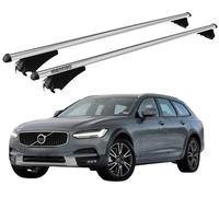BARRE PORTATUTTO XL PER VOLVO V90 CROSS COUNTRY DA 2016- CON ANTIFURTO MENABO
