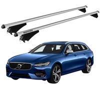 BARRE PORTATUTTO XL PER VOLVO V90 SW DA 2016- CON ANTIFURTO MENABO ALLUMINIO