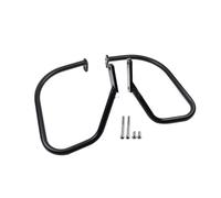 Barre Protezione Motore Paraurti Per Softail Per Heritage Per Deluxe Per Cross Per Bones Per Fat Boy Per Silm Guard Crash Bar Protezioni Borsa Sella Posteriore(Nero)