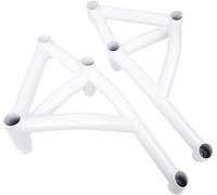 Barre protezione per moto Per Yamaha MT FZ 09 XSR MT-09 FZ-09 MT09 FZ09 2013-2016 Gabbia per motocicletta anti-acrobazie(Bianco)