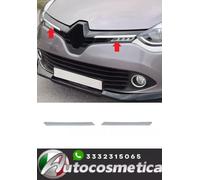 Barre radiatore listelli griglia per Renault Clio Grandtour 2012-2019 cromato 2x