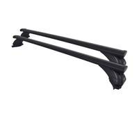 Barre Renault Megane dal 2016 Berlina 5p-in acciaio nero con serratura no rails