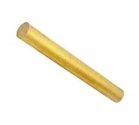 Barre rotonde solide in ottone H59, barre metalliche industriali gialle metallizzate facili da tagliare for elettronica(25mmx100mm)