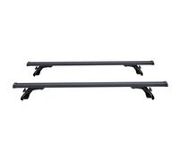 Barre Tetto Auto Kit Portapacchi Universale Per Auto Da 125Cm 135Cm, Barra Trasversale In Lega Di Alluminio, Per Berlina