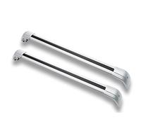 Barre Tetto Barre Trasversali Lega Alluminio 2 Pezzi, Barre Trasversali Portapacchi Serratura Per Chevrolet Per Chevy Per Trailblazer 19-25 Barre Portatutto(D'argento)