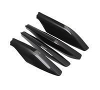 Barre Tetto Copertura Nera Per Estremità Della Gamba Portapacchi Per Lexus Per GX470 2003-2009 Sostituisci Il Cappuccio Delle Rotaie(4 pc)