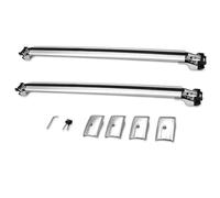 Barre Tetto Per LR Freelander 2 LR2 2006-2016 Barre Trasversali Universali In Alluminio Per SUV Campeggio Viaggi E Carico Barre Da Tetto Portapacchi(Argento)