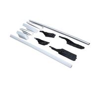 Barre Tetto Per Toyota Per RAV4 Per RAV 4 2009-2018 Ricambi Portapacchi Tetto In Alluminio Cestino Tetto Nero Stile Esterno Portapacchi(2013-2018 black)