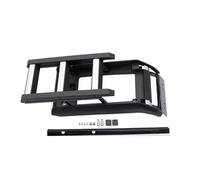 Barre Tetto Portapacchi Auto Pieghevole Sollevabile Scaletta Portapacchi di Accesso per Land per Rover per Defender 110 L851 2020 2021 2022 2023 2024 2025 Portapacchi da Tetto(Argento)
