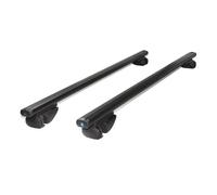 Barre Tetto Portapacchi Barre Trasversali Universali 120 O 135 Cm Auto Portapacchi Originali SUV Kayak Snowboard 2 Pezzi(BLACK 1.25M)