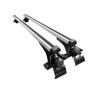 Barre Tetto Portapacchi Kit Portapacchi Universale Auto Barra Trasversale In Lega Di Alluminio Berlina 125 Cm 135 Auto Barre Portatutto(135cm silvery)