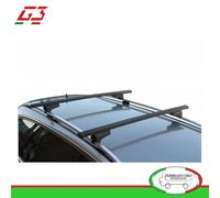 Barre Tetto Portatutto G3 CLOP 110 cm in acciaio per Saab 9-3 con rails 2002>