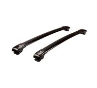 Barre Tettuccio 2PCS Cross Bar Regolabile Roof Rail Rack Con Serratura Cargo Argento E Nero Per Nissan Per Armada Per Patrol Y62 2017-2024 Portapacchi Da Tetto