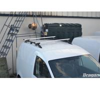 Barre Tettuccio + Argento Portapacchi Per vw caddy maxi 15 - 21 Lwb Accessori