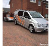 Barre Tettuccio + Portapacchi + Carico Blocca A Per Mercedes vito viano 2004 -