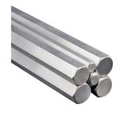 Barre tonde in acciaio inossidabile, Barra quadrata esagonale rotonda in acciaio inossidabile 304, lavorazione CNC, S4mm, S5mm, S6mm, 25 cm, 50 cm(S6mm,Length 50cm)