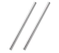Barre tonde in acciaio inossidabile, barre con albero pieno, 2 pezzi diametro 19-23 mm adatte for punzoni di derivazione vari modelli artigianali fai da te con albero(Diameter 20mm)