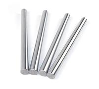 Barre tonde in acciaio inossidabile, Confezione da 4 alberi lineari for assi ottici da 10 mm x 100-500 mm in acciaio al carbonio rivestito in ossido nero(500mm)