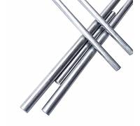 Barre tonde in alluminio Premium 6061 T6-5 pezzi, lunghezza 495 mm, diametro 5-7 mm for lavori fai da te e fabbricazione personalizzata(7mm)