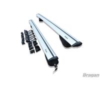 Barre Trasversali Integrate Con Serratura + Bulloni A T Per Audi A4 Avant 08+