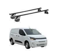 Barre trasversali Menabo compatibili con Citroen Berlingo III 2018-2023, colore: Nero