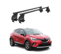 Barre trasversali Menabo per Renault Captur II 2019-2025 Nero