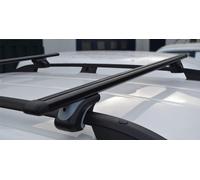 Barre Trasversali Nero Bragan™ Per Renault Trafic 2022+ Tetto Alu Con Serratura