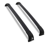 BARRE TRASVERSALI NERO PORTAPACCHI BLOCCAGGIO PER LAND ROVER DISCOVERY 3 4 04-16