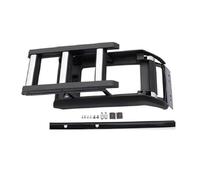 Barre trasversali portapacchi Per Land Per Rover Per Defender 90 L663 2020-2025 Portapacchi Con Sollevabile Pieghevole Accesso(Silver Black3)