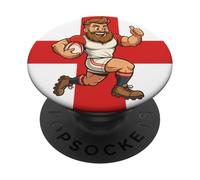 Barrelling Forward, divertente eroe del rugby inglese PopSockets PopGrip Adesivo