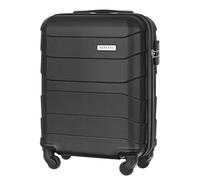 BARRENS Valigia Bagaglio a Mano 55x40x20 cm- Trolley Cabina Rigido in ABS - 4 Ruote 360° - Piccola Valige Cabin Size 34 L (Nero)