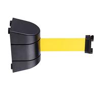 Barrera seguridad retráctil magnética para Colas, fácil transportar e instalar, con Cinta Control multitudes y estuche ABS.