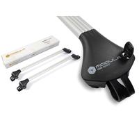 Barres Portapacchi per Dacia Logan MCV SW 2007-2012 con barre rialzati argento