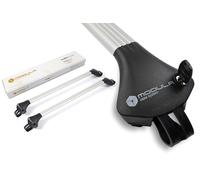 Barres Portapacchi per Dacia Logan MCV SW 2007-2012 con barre rialzati argento