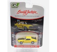 Barrett-Jackson Ford Mustang Boss 302 1969 Giallo 1:64 Greenlight 37320B