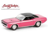 Barrett-Jackson Plymouth Cuda 1970 Moulin Rouge 1:64 Scala Greenlight 37310D